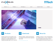 Tablet Screenshot of flexibilis.com